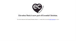 Desktop Screenshot of elevationmusic.com